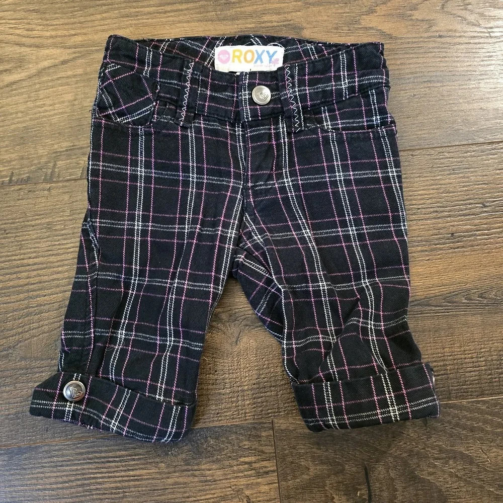 Roxy girl plaid